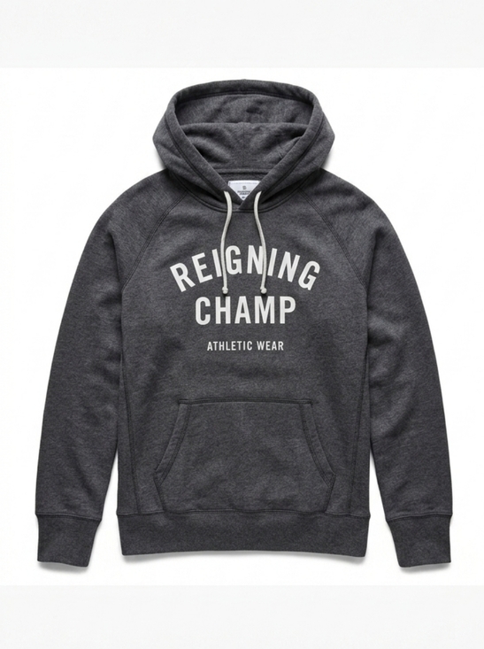 Reigning Champ Other - Reigning Champ Heavyweight Men's Hoodie Sweatshirt - Charcoal